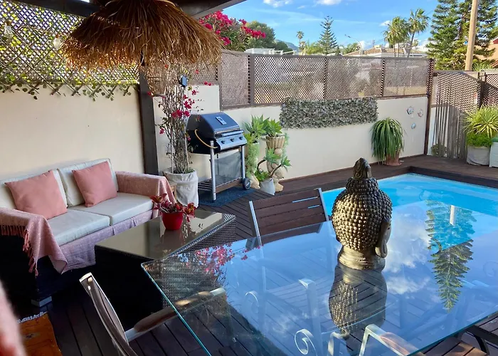 Bungalow Aloha, Piscina Privada, Playa Y Barbacoa